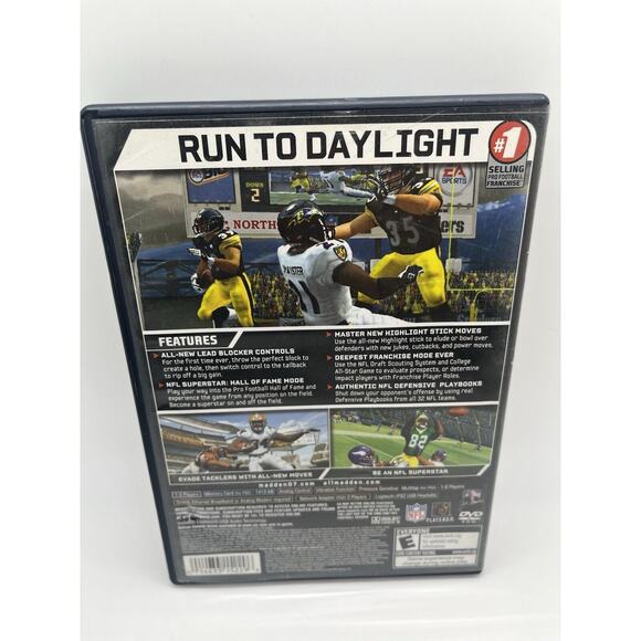Madden NFL 07 (Sony Playstation 2/PS2 2006) - CIB, Tested, Free Shipping - Picture 2 of 6